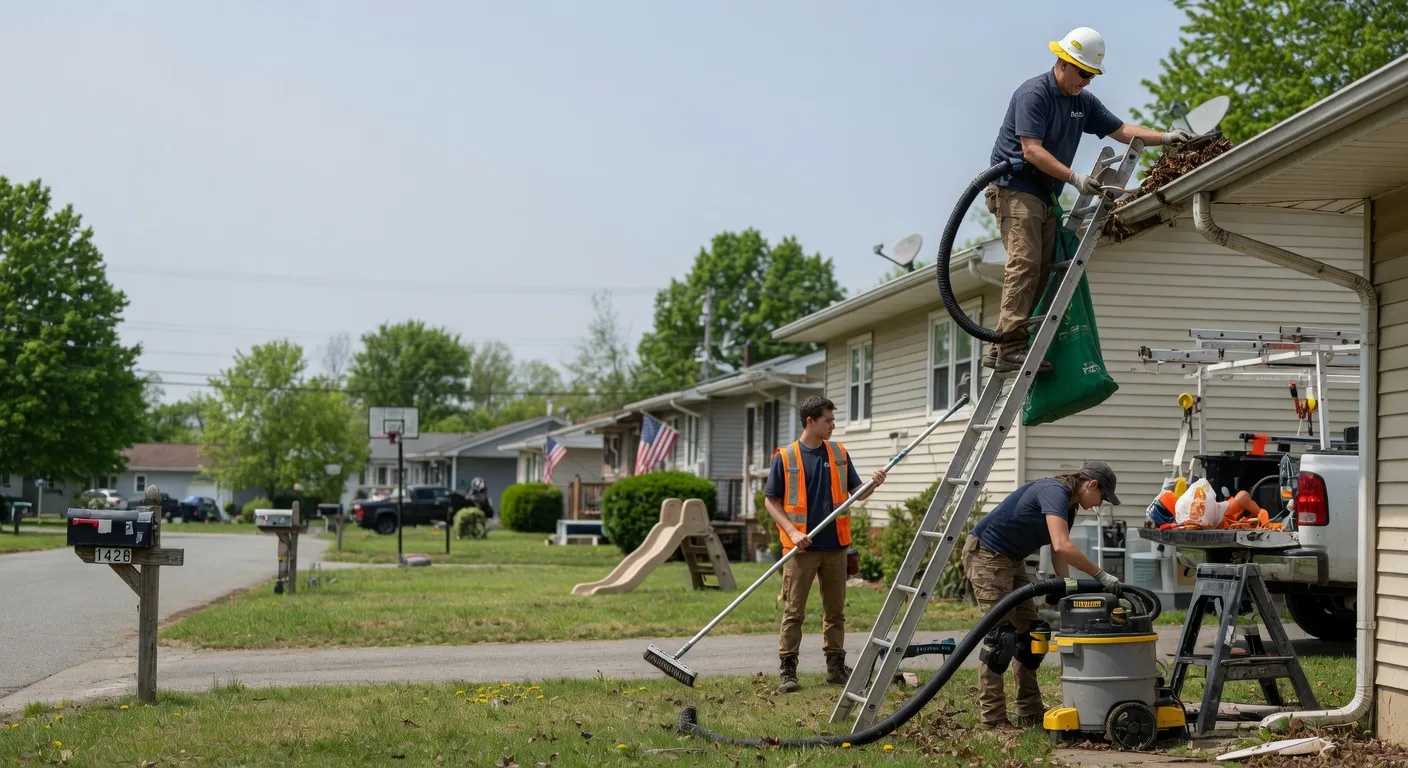 Gutter Installation in Wallins Creek, KY near me
